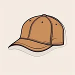 brown baseball cap image